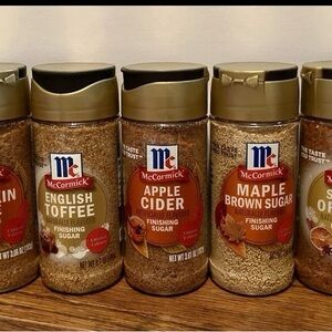 McCormick Finishing Sugars Set